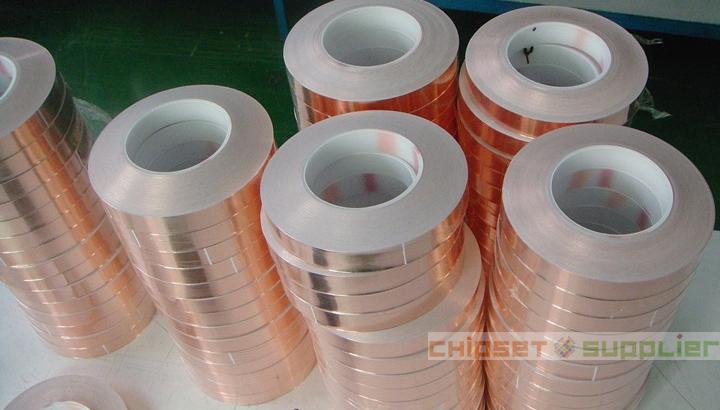 41mm One Side Adhesive Conductive Copper Foil Tape(0.08mm) 30M