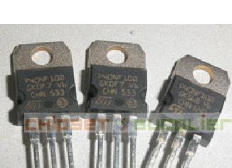 5 x STP40NF10 100V 50A TO-220 N-Channel Mosfet di potenza MOSFET Transistor £ 1ea 