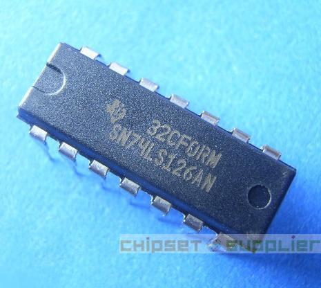 1000pcs Original New TI SN74LS126N DIP Chip
