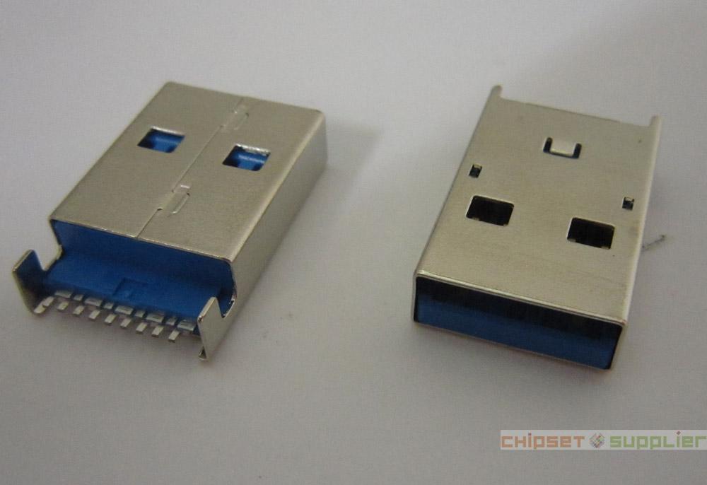 USB3.0 Male Connector fit for Data Cable, OMU30002