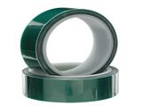 2 Rolls 3mmx33Mx0.08mm High Temperature Resistant PET Green Adhesive Tape