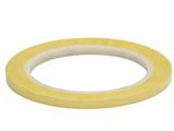 2 rolls 8mm Yellow PET Anti-Flame Adhesive Mylar Tape(0.06mm) 66M