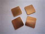 10x 15x15x0.6mm Copper Shim Thermal Conductive Pads