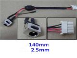 Power DC Jack with Cable Connector Socket fit for Toshiba T110 T1155