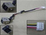 Power DC Jack with Cable Connector Socket fit for HP DV3-1000