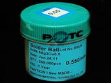 250K 0.55mm PbFree Solder Ball for PCB BGA Reballing