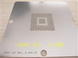 BGA Reballing Stencil, Template for AMD ATI 9000 IGP, Heat Directly, Ball 0.6mm 90x90