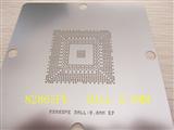 BGA Reballing Stencil, Template for Intel 82865PE, Heat Directly, Ball 0.6mm 80x80