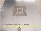 BGA Reballing Stencil, Template for AMD ATI 9200 9600 X300 X700 9700 216TBFCGA15FH, Heat Directly, Ball 0.6mm 90x90