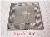 BGA Reballing Stencil, Template for NVIDIA MX440, Heat Directly, Ball 0.6mm