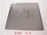 BGA Reballing Stencil, Template for AMD ATI R480, Heat Directly, Ball 0.6mm