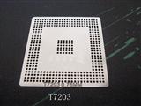 BGA Reballing Stencil, Template for T7203, Heat Directly, Ball 0.76mm