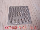 BGA Reballing Stencil, Template for NVIDIA GO7400-N-A3 G86-630-A2 G98-920-U2 G86-631 GO7200, Heat Directly, Ball 0.5mm
