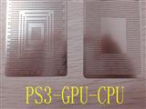 BGA Reballing Stencil, Template for PlayStation 3 PS3-GPU CPU CXD2971GB, Heat Directly, Ball 0.6mm