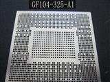 BGA Reballing Stencil, Template for NVIDIA GF104-325-A1, Heat Directly, Ball 0.5mm