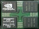 Used nVIDIA GeForce FX GO5200 64M GPU BGA IC Chipset