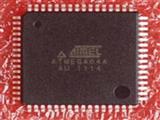 ATMEL ATMEGA64A-AU QFP-64 8-bit MCU 64K Flsh 2K EEPROM 4K SRAM 16MHz