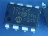 Microchip PIC12F675-I/P DIP-8 8-bit Microcontrollers 1.75KB 64B RAM