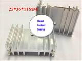 5pcs MOS Aluminium Thermal Conductive Block 25x35.5x11MM