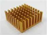 5pcs Aluminium Thermal Conductive Block 28x28x13MM golden