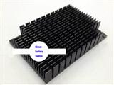 Aluminium Thermal Conductive Block 69x48x11MM Black
