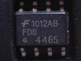 5pcs Fairchild FDS4465 SOP8 MOSFET P-Channel