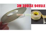 10 roll 5mm 3M 300LSE 9495LE 2 Sides Strong Sticky Tape for LCD Screen