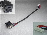 Laptop power dc jack with cable fit for Dell 14V N4050 M4040 V1440 V1450 series