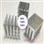 5pcs Router CPU Aluminium Thermal Conductive Block 15x21x15MM