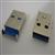 USB3.0 Male Connector fit for Data Cable, OMU30002